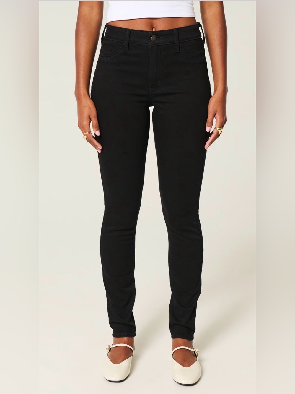 Hollister high rise skinny jeans size 26